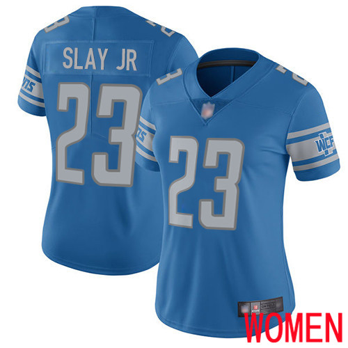 Detroit Lions Limited Blue Women Darius Slay Home Jersey NFL Football 23 Vapor Untouchable